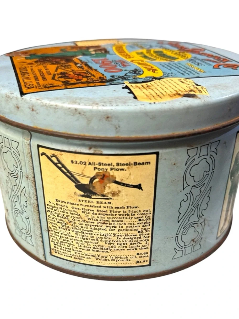 70’s Sears Roebuck & Co x Mr. Coffee Fall 1900 Consumers Guide Catalog Tin w/Lid